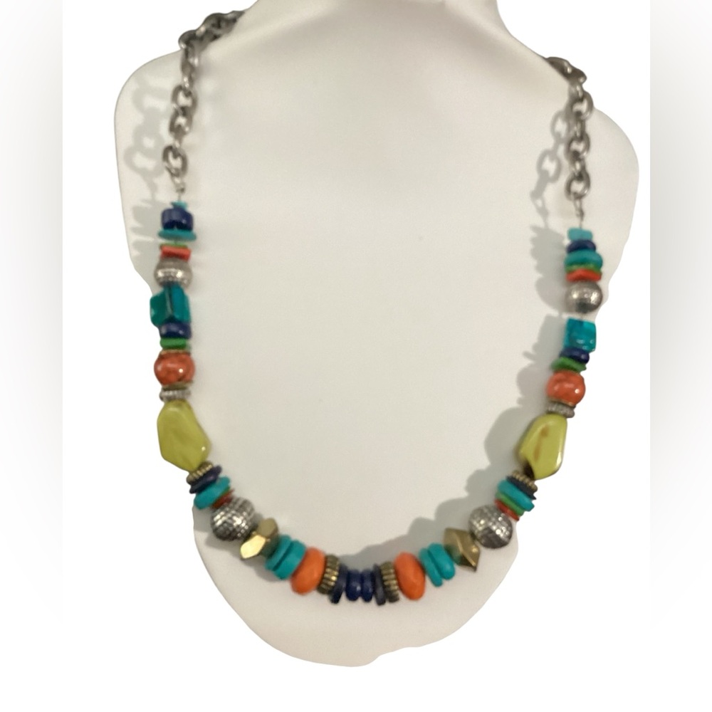 Ruby Rd. Multicolor Beaded Necklace 1629 - Picture 2 of 6